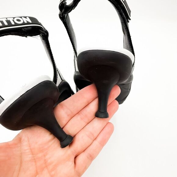 Louis Vuitton LV Monogram Archlight Heels Slingback Pumps EU 39 US 9 - Picture 7 of 12